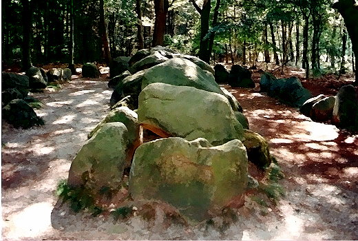 Megalithgrab mit Steinkreis in Norddeutschland!