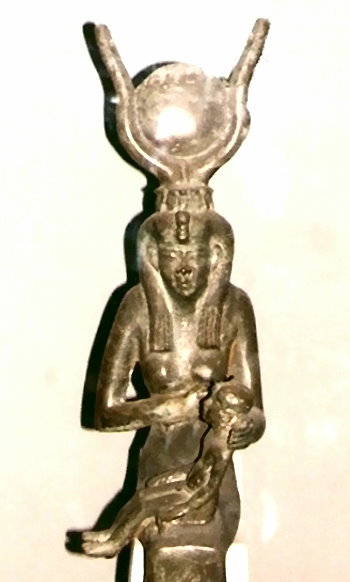 Isis mit dem Horus-Knaben